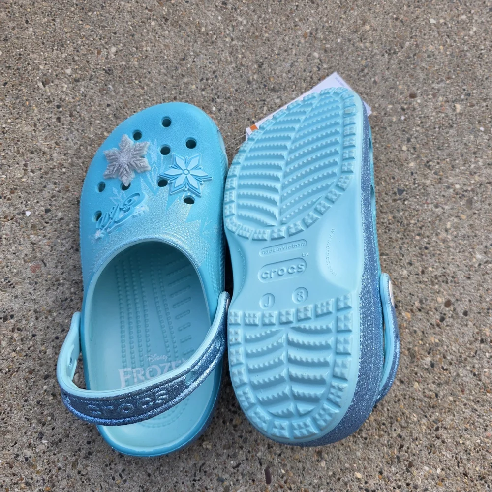 Crocs X Frozen Sandals Youth Girls 4Y